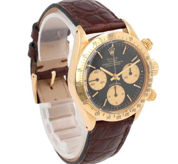 Rolex Daytona Ref 6265 In Yellow Gold Full-set