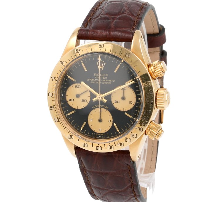 Rolex Daytona Ref 6265 In Yellow Gold Full-set