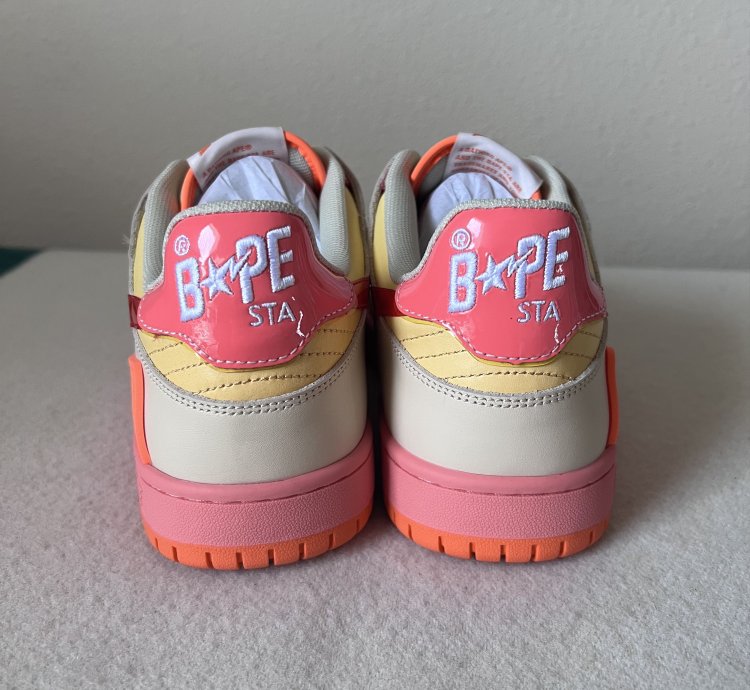 Bape Sk8 Sta Sneaker Orange