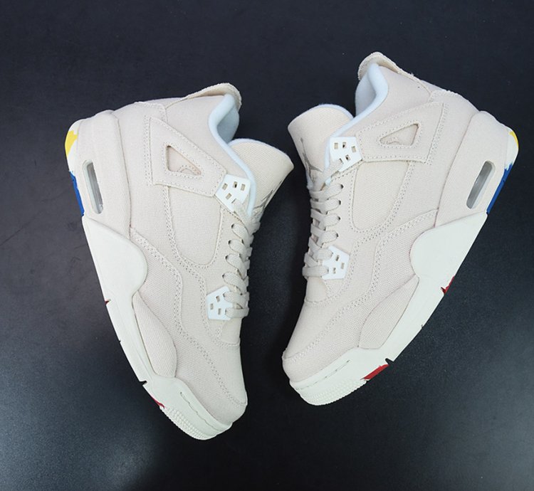 Nike Air Jordan 4 Retro Blank Canvas