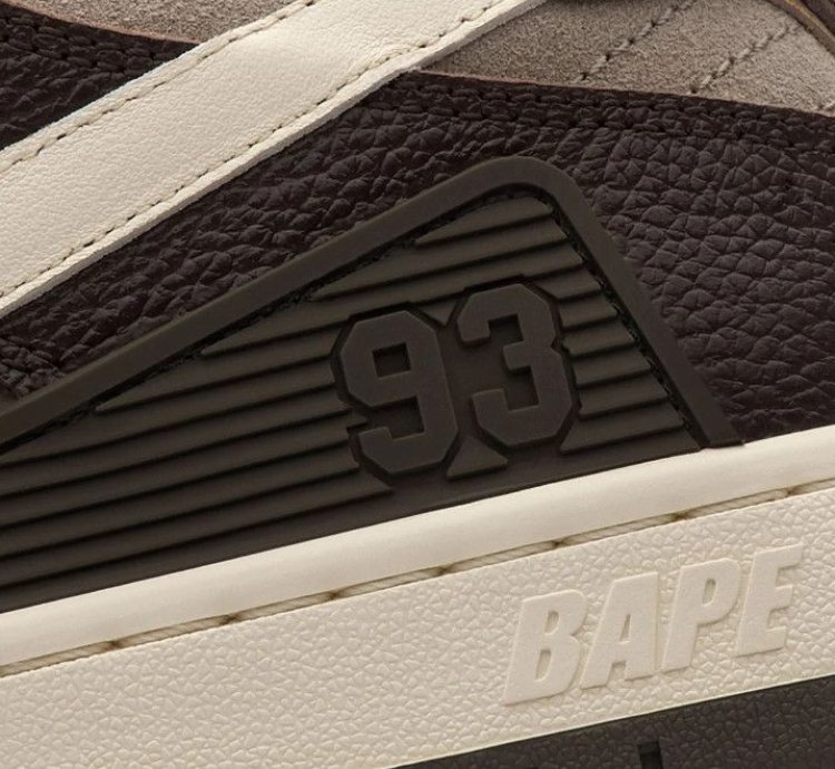 Bape Sk8 Sta Us11 Brown Ivory