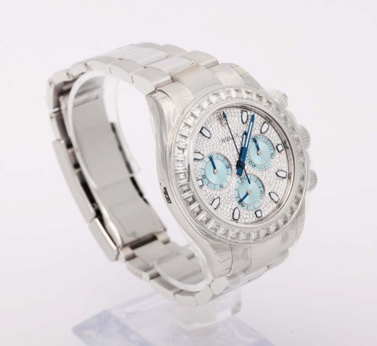 Rolex Daytona Tbr Full Pave Ice New Full Stickers 116576tbr