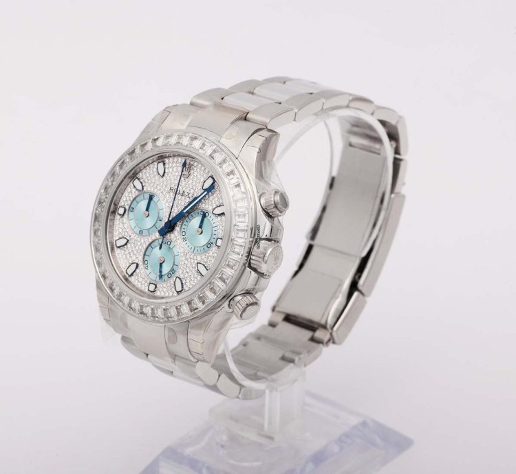 Rolex Daytona Tbr Full Pave Ice New Full Stickers 116576tbr