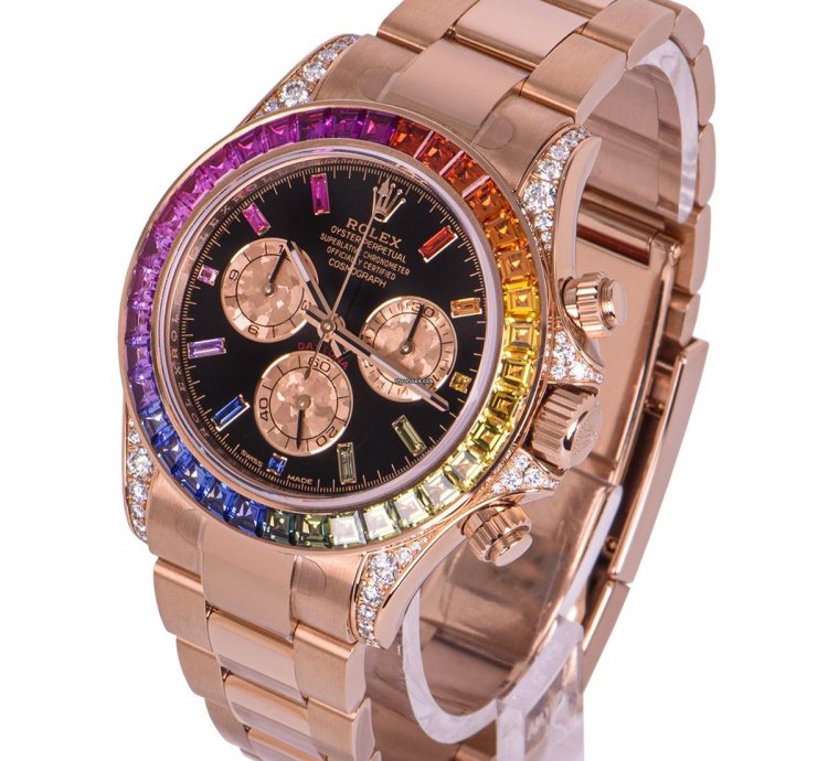 Rolex Daytona Unworn Rainbow Daytona 116595rbow