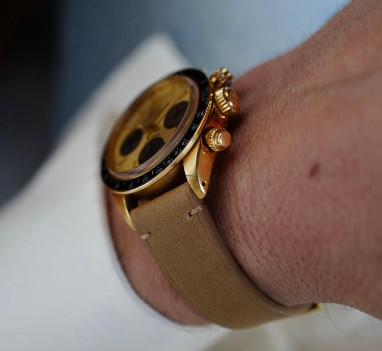 Rolex Daytona Yellow Gold Cosmograph Watch Ref 6263
