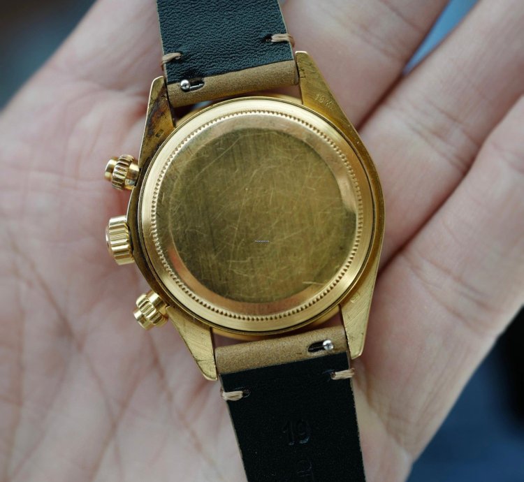 Rolex Daytona Yellow Gold Cosmograph Watch Ref 6263