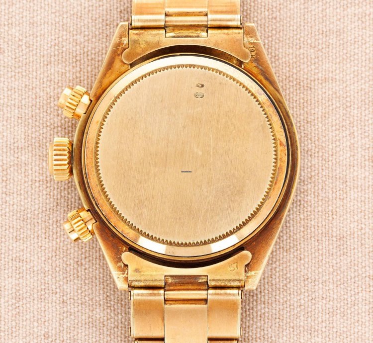 Rolex Daytona Yellow Gold Cosmograph Watch Ref 6263 In Super Condition