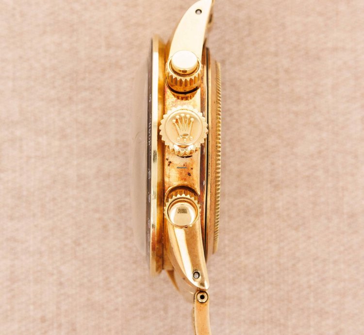 Rolex Daytona Yellow Gold Cosmograph Watch Ref 6263 In Super Condition