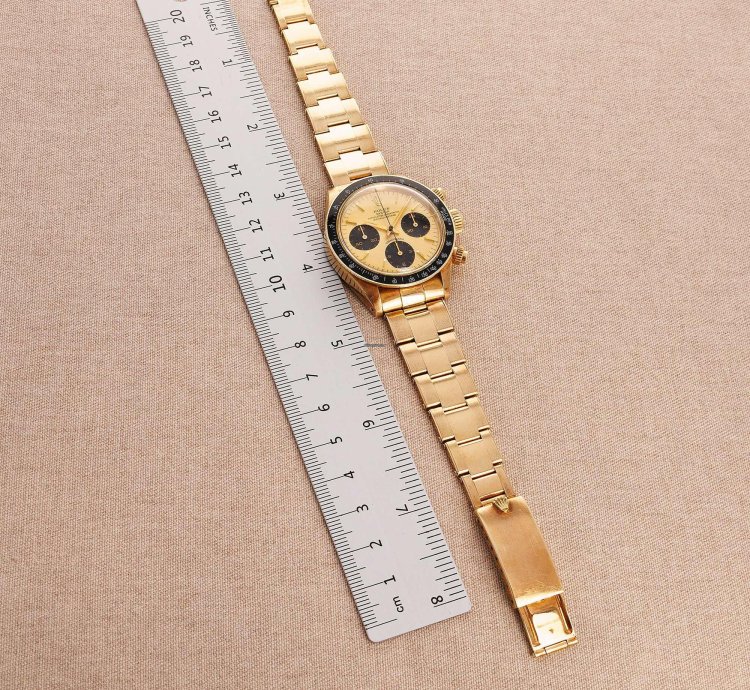 Rolex Daytona Yellow Gold Cosmograph Watch Ref 6263 In Super Condition
