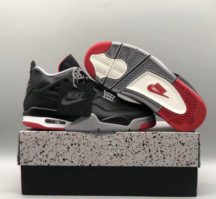Nike Air Jordan 4 Retro Bred Reimagined