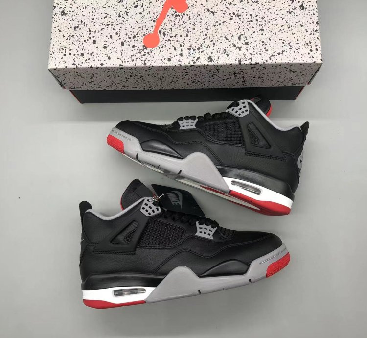 Nike Air Jordan 4 Retro Bred Reimagined