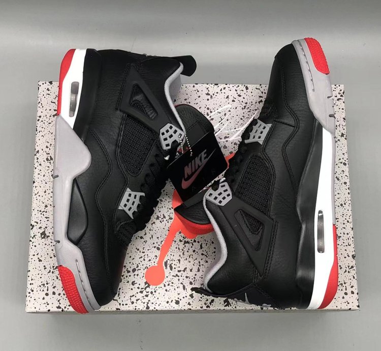 Nike Air Jordan 4 Retro Bred Reimagined