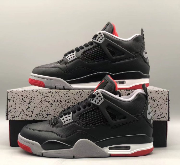 Nike Air Jordan 4 Retro Bred Reimagined