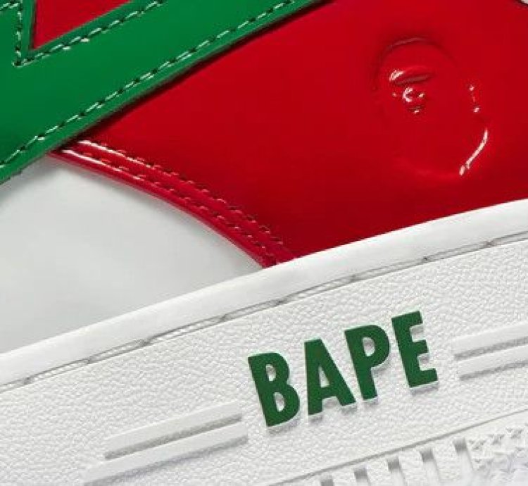 Bape Sta 1 Mexico Italy Red Green Size 9 5