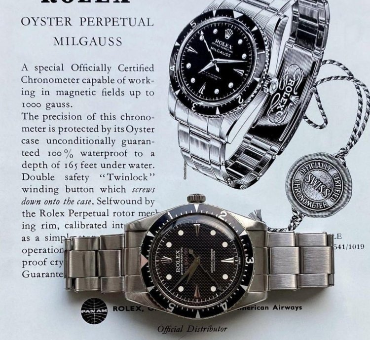 Rolex Milgauss Oyster Perpetual Milgauss Ref 6541