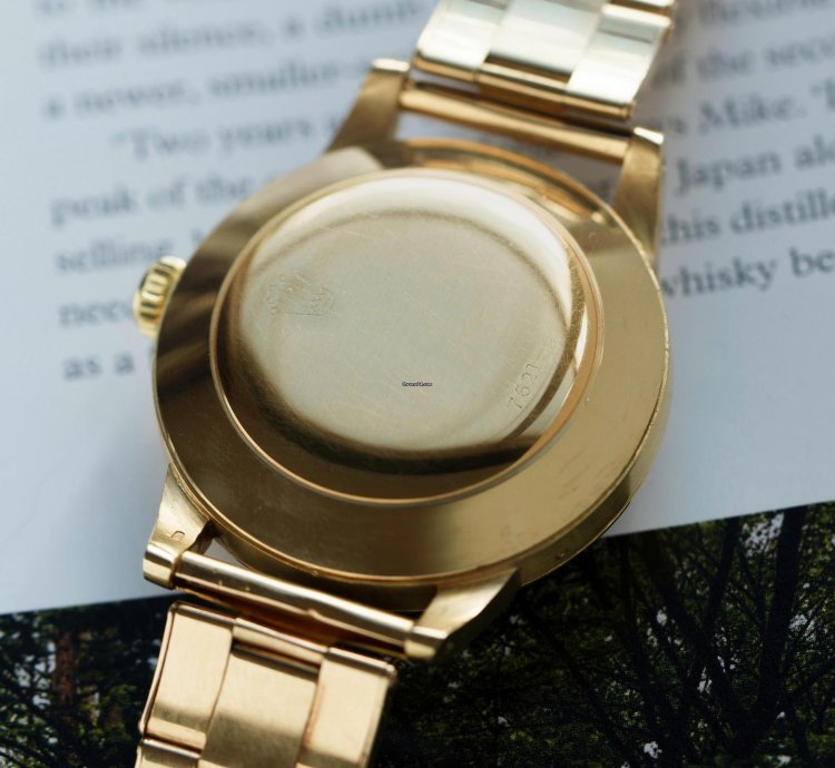 Rolex Padellone 8171 Padellone Yellow Gold Rare Oyster Bracelet
