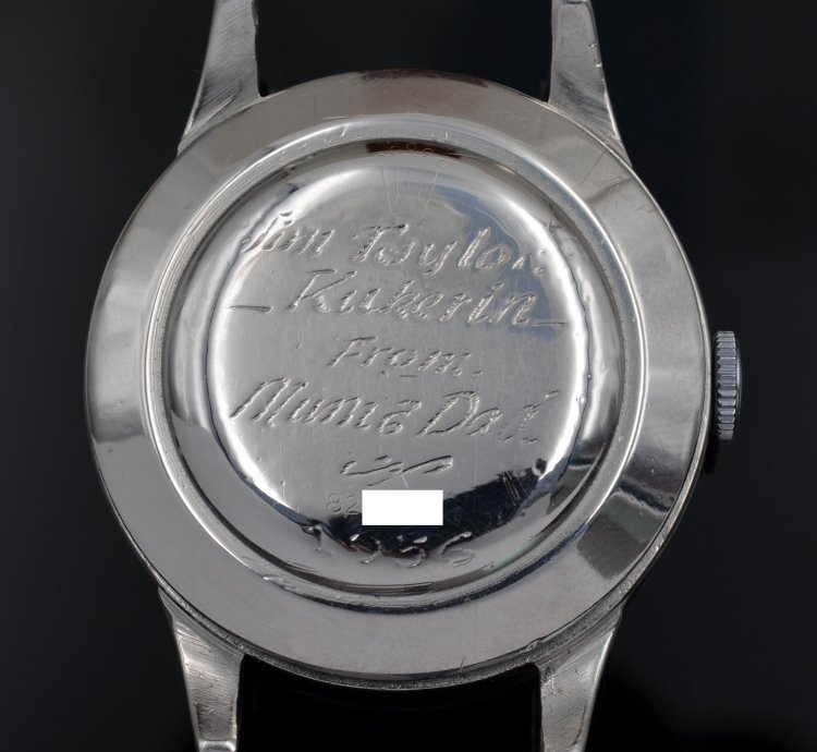 Rolex Padellone 8171 Steel Silver Dial Very Rare 1951