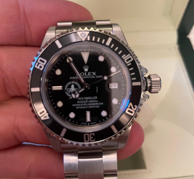 Rolex Sea-dweller Polizia Di Stato Neuve