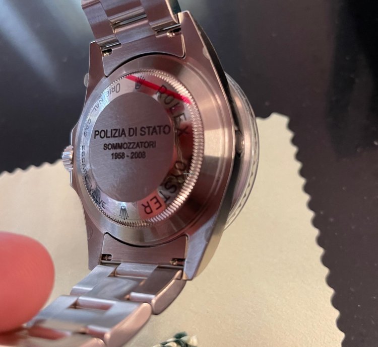 Rolex Sea-dweller Polizia Di Stato Neuve