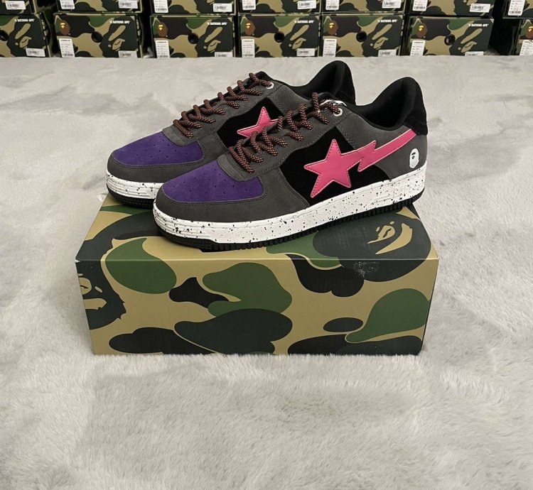Bape Sta 2 Black Pink Size 11