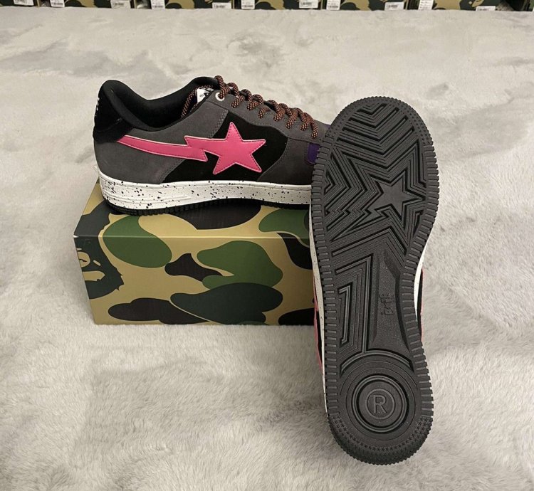 Bape Sta 2 Black Pink Size 11