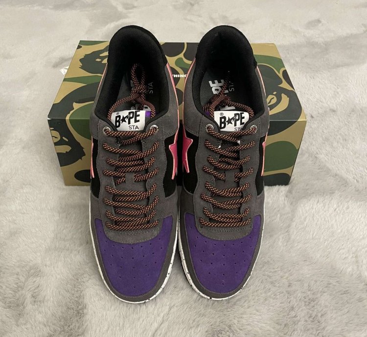Bape Sta 2 Black Pink Size 11