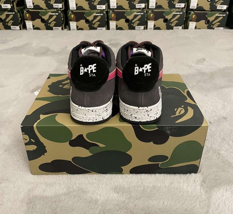 Bape Sta 2 Black Pink Size 11