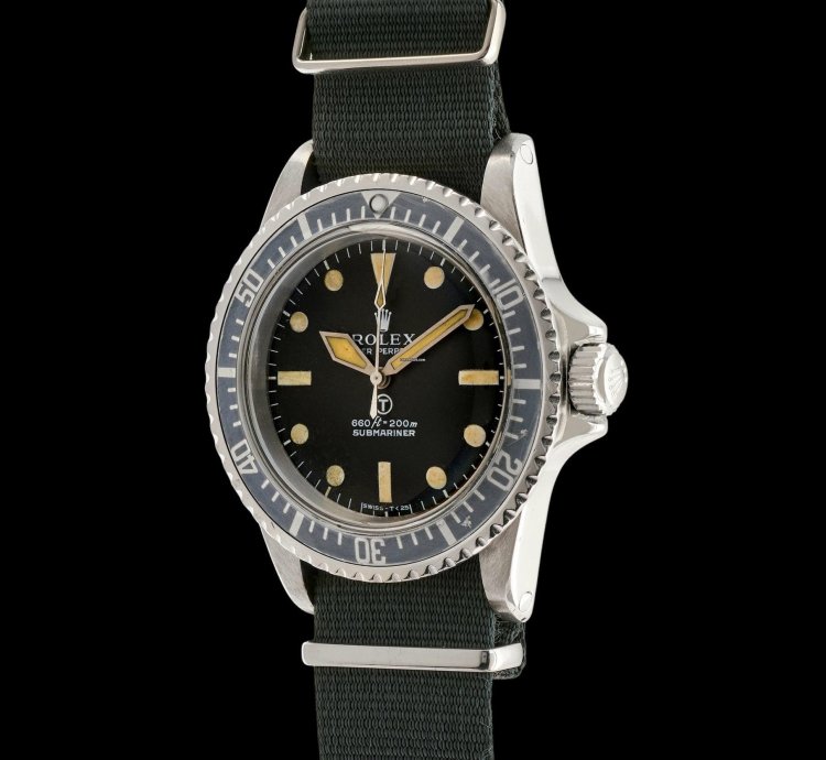 Rolex Submariner no Date 5513 Milsub From 1972 With Rolex Service