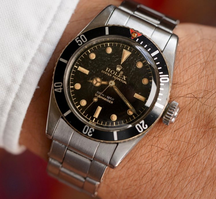 Rolex Submariner Big Crown Submariner Reference 6538