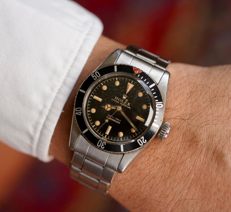 Rolex Submariner Big Crown Submariner Reference 6538