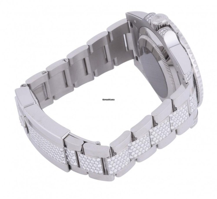 Rolex Submariner Date 116659sabr Automatic White Gold Good