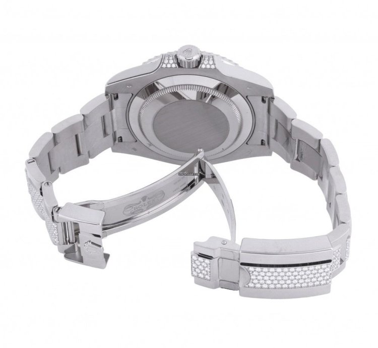 Rolex Submariner Date 116659sabr Automatic White Gold Good