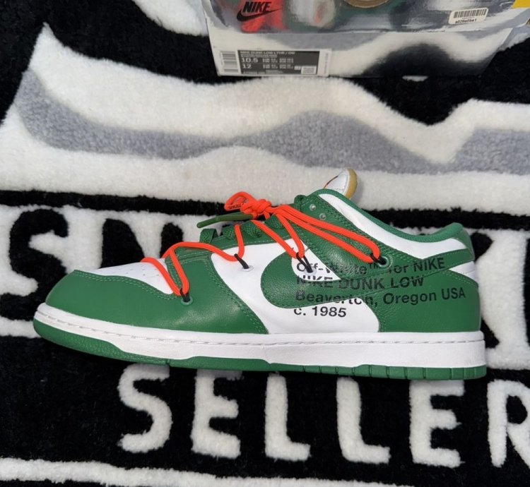 Nike Dunk Low Off-white Pine Green