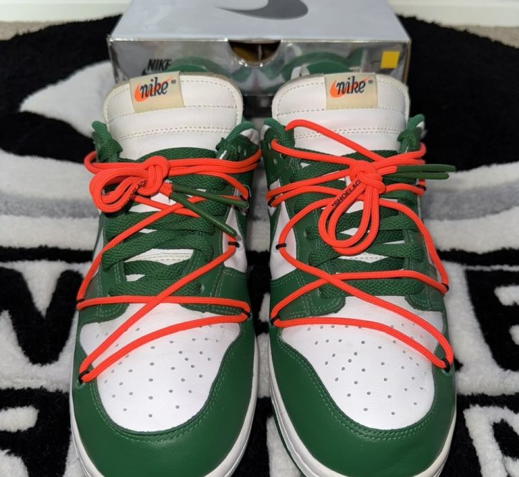 Nike Dunk Low Off-white Pine Green