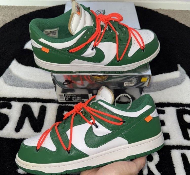 Nike Dunk Low Off-white Pine Green