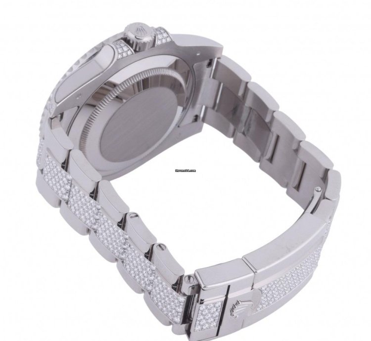 Rolex Submariner Date 116659sabr Automatic White Gold Good