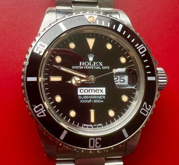 Rolex Submariner Date 16800 Rolex Submariner Comex 30 11 84 Aus 1 Besitz