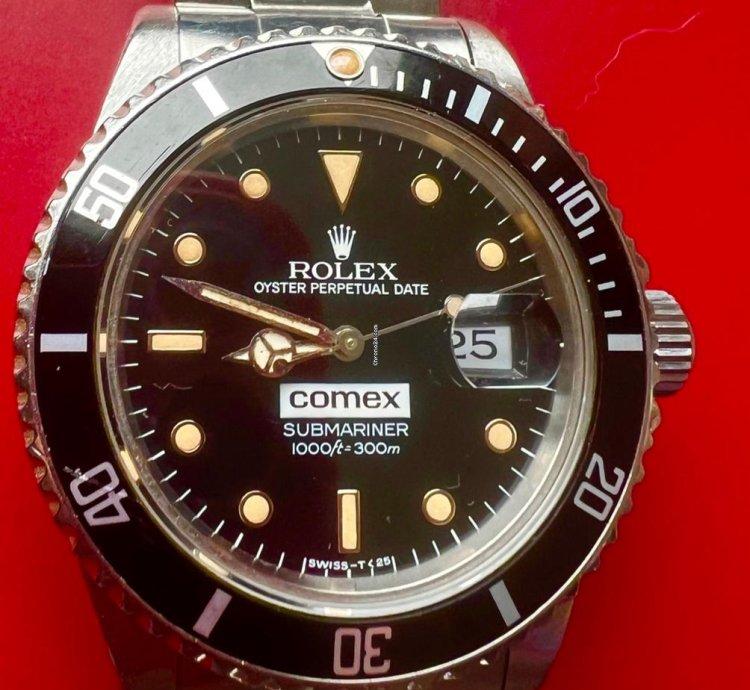 Rolex Submariner Date 16800 Rolex Submariner Comex 30 11 84 Aus 1 Besitz