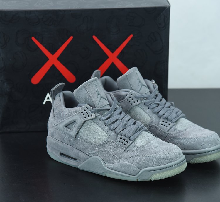 Nike Air Jordan 4 Retro Kaws Grey