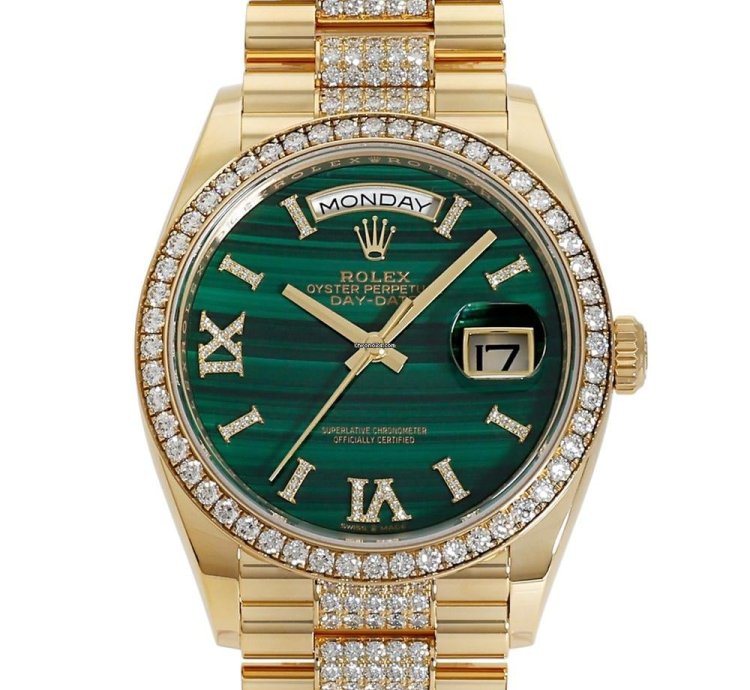 Rolex Day-date 228566tbr Automatic Yellow Gold Like New Unworn