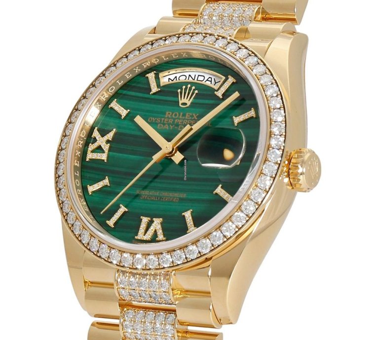 Rolex Day-date 228566tbr Automatic Yellow Gold Like New Unworn