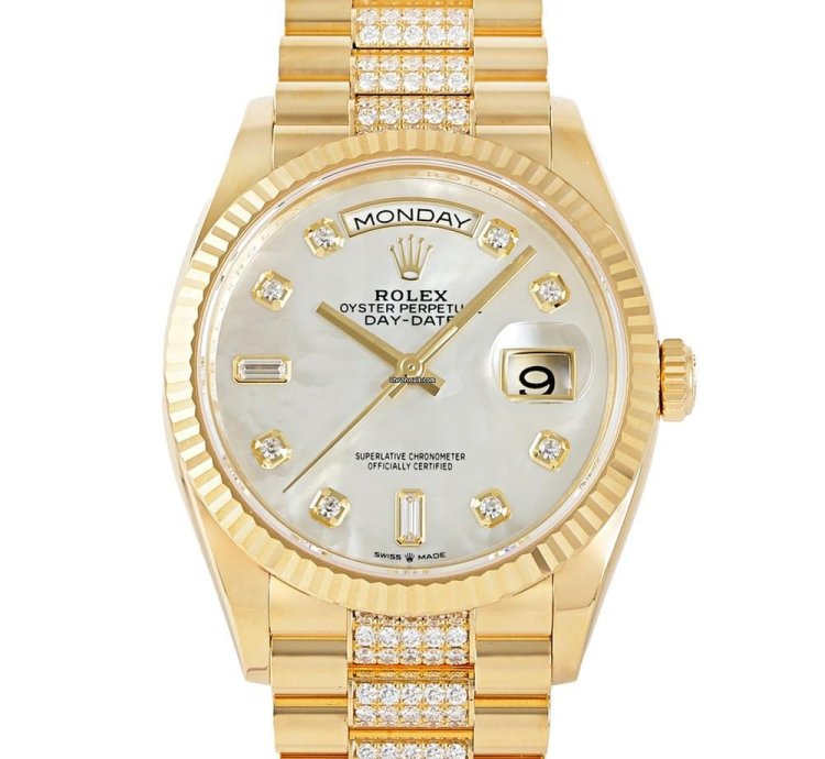 Rolex Day-date 228612tbr Automatic Yellow Gold New
