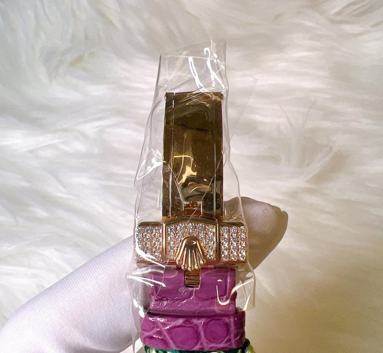 Rolex Day-date 36 2024 New Day-date 36mm Turquoise Baguette Pink Sapphire