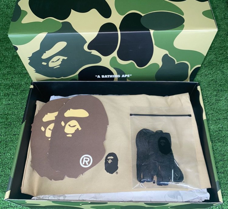 Bape Sta 3 Suede Black Size 8