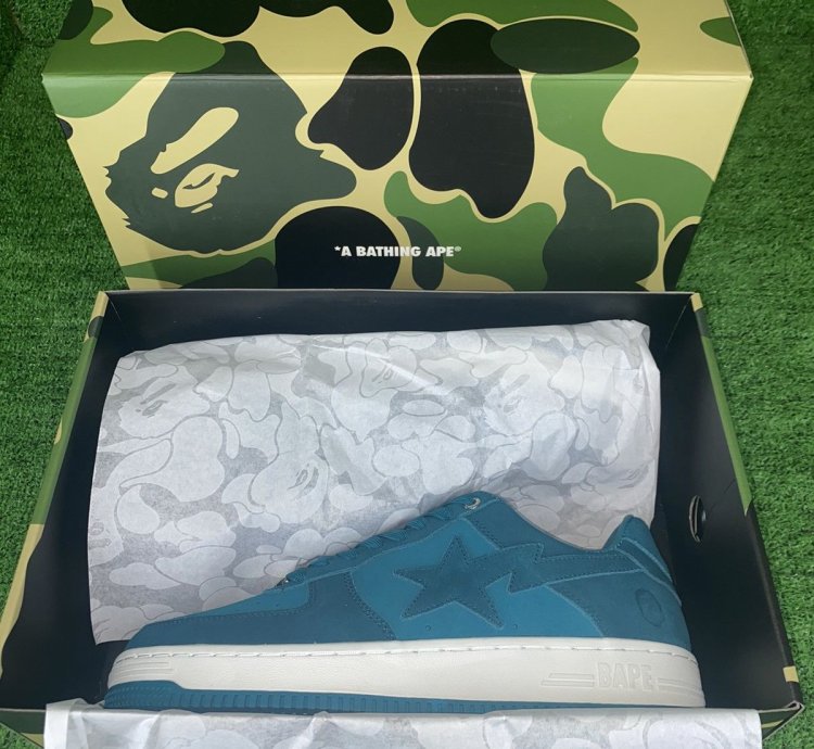 Bape Sta 3 Suede Green Size 12