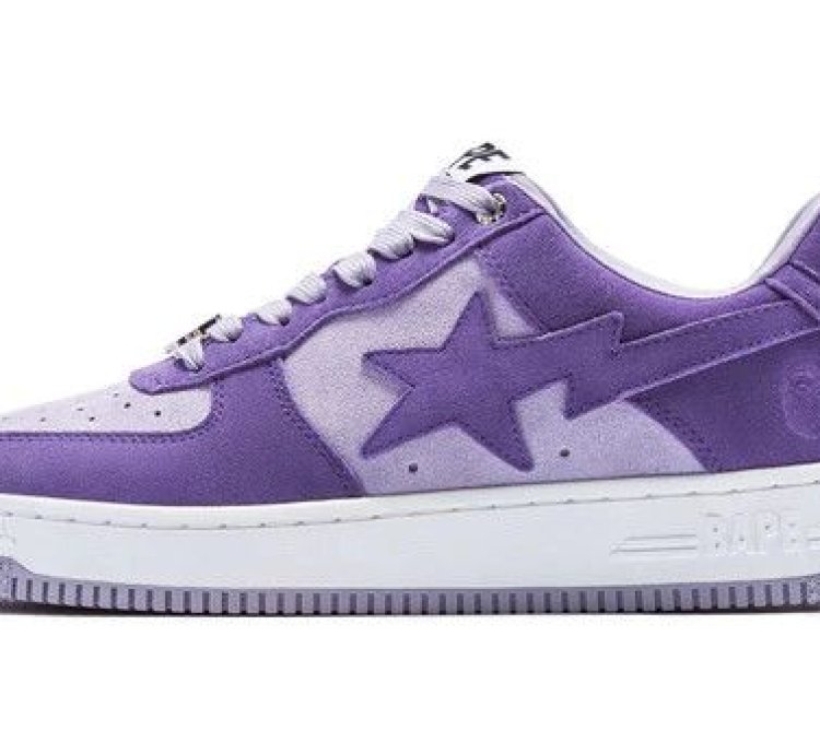 Bape Sta 3 Suede Purple Size 8