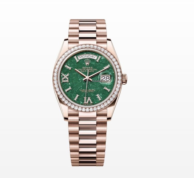 Rolex Day-date 36 Green Aventurine