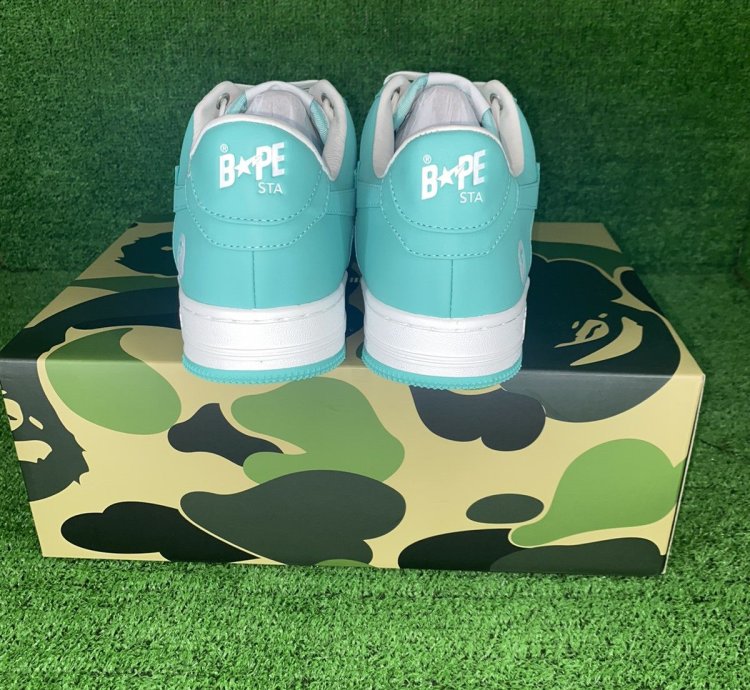 Bape Sta 4 Green Size 7