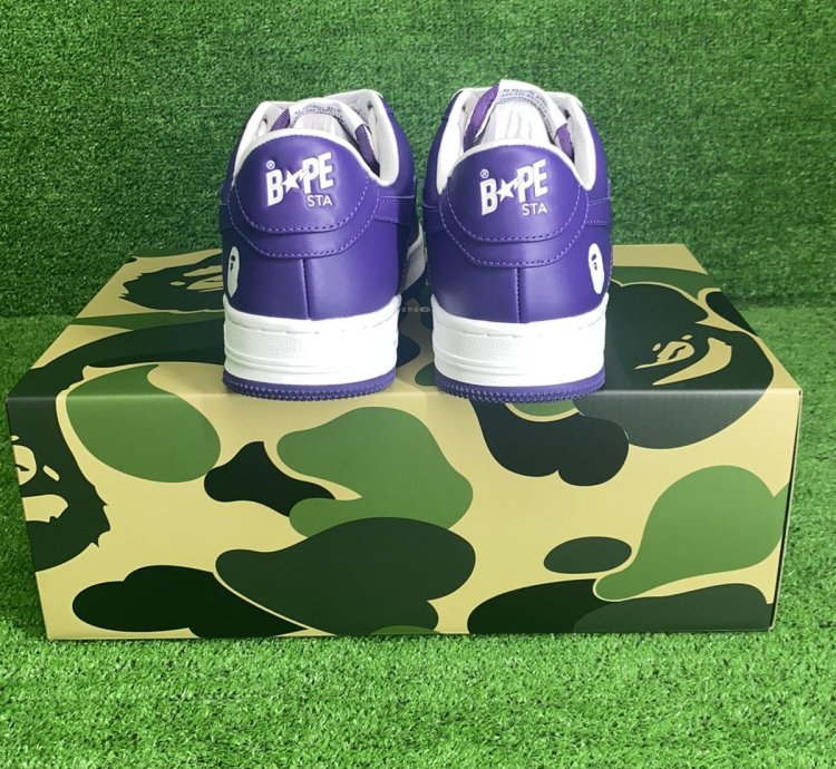 Bape Sta 4 Purple Size 9