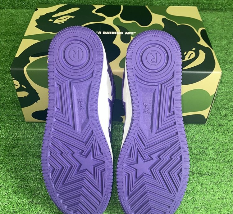 Bape Sta 4 Purple Size 9 5